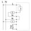 UP controller 5-30C with limiter function. 10-40C, RAL9010 glossy 50x50, AC 230V, 16 A 1 NO contact, PWM / 2 point control, switch, TA, display, sensor thumbnail 4