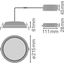 DOWNLIGHT ALU 200 25 W 3000 K IP44/IP20 WT thumbnail 13