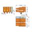 1-conductor female connector CAGE CLAMP® 2.5 mm² orange thumbnail 4