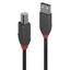 10m USB 2.0 Type A to B Cable, Anthra Line USB Type A Male to B Male thumbnail 1