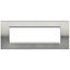 LL - COVER PLATE 7P BRUSHED STEEL thumbnail 1