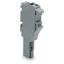 1-conductor female connector Push-in CAGE CLAMP® 4 mm² gray thumbnail 3