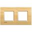 LL - cover plate 2x2P 71mm bamboo thumbnail 1