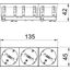 STD-D3S RW3 Socket 33°, triple protective contact 250V, 10/16A thumbnail 2