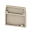 End plate (terminals), 22.5 mm x 2.5 mm, beige thumbnail 2