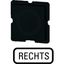 Button plate for push-button, Inscription: RECHTS, 25 x 25 thumbnail 5