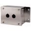 Surface mounting enclosure, stainless steel, 2 mounting locations thumbnail 1