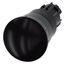 Mushroom pushbutton, 22 mm, round, plastic, black, 40 mm, positive latching, 3SU1000-1HB10-0AA0-Z X90 thumbnail 2