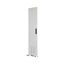 Device area door ventilated IP42 XF left, HxW=2000x425mm, grey thumbnail 4