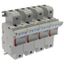 Fuse-holder, low voltage, 125 A, AC 690 V, 22 x 58 mm, 3P + neutral, IEC, UL thumbnail 7