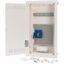 Compact distribution board-flush mounting, multimedia, 3-rows, super-slim sheet steel door thumbnail 12