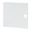 Replacement door, white, 1-row, for flush-mounting (hollow-wall) compact distribution boards thumbnail 1