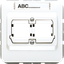 Center plate f. modular jack ACS CD569-21ACSWW thumbnail 1