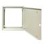 Wall-mounted frame flat 2A-12 with door, H=640 W=590 D=100mm thumbnail 6