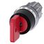 Key-operated switch O.M.R, 22 mm, round, metal, shiny, lock number 3SU1050-4FL11-0AA0-Z X90 thumbnail 1