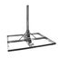 SAT Flat roof/terrace-stand, 4x concrete50x50,Mast=110,Steel thumbnail 1