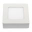 ALGINE  ECO LED SQUARE  230V 6W IP20  CW CEILING PANEL white frame SURFACE thumbnail 6