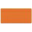 Separator plate 2 mm thick oversized orange thumbnail 1