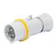 STRAIGHT PLUG HP - IP44/IP54 - 3P+N+E 16A 100-130V 50/60HZ - YELLOW - 4H - SCREW WIRING thumbnail 2