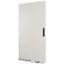 Section wide door, ventilated, left, HxW=1625x795mm, IP42, grey thumbnail 1