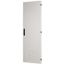 Section wide door, ventilated, right, HxW=2000x600mm, IP42, grey thumbnail 1