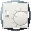 UP room controller, RAL9010 matt 55x55, 5-30C, AC 230V, 1CO, 10A/5A, heating/cooling switch thumbnail 2