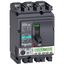 circuit breaker ComPact NSX250HB1, 75 kA at 690 VAC, MicroLogic 5.2 E trip unit 250 A, 3 poles 3d thumbnail 2