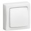 086003L 10AX bipolar switch Switchgear Surface mounted complete with automatic terminals - white thumbnail 2