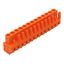 THT female header straight Pin spacing 5.08 mm orange thumbnail 2