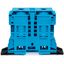 2-conductor through terminal block 185 mm² lateral marker slots blue thumbnail 2