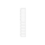 QRFV01XSS Internal form of segregation form 2b, 1000 mm x 2 mm x 230 mm thumbnail 3