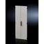 Sheet steel door, vertically divided, solid for VX IT, 800x2000 mm, RAL 7035 thumbnail 4
