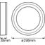 LED CLICK White Round 200mm 16W thumbnail 7