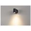 HELIA WALL LED 8W, 3000K, IP55, sandy anthracite, downlight thumbnail 3