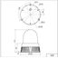 LED Siren BM 32 tne 10-48VAC/DC RD thumbnail 3