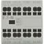 Auxiliary contact module, 4 pole, Ith= 16 A, 1 N/O, 1 N/OE, 1 NC, 1 NCL, Front fixing, Push in terminals, DILA, DILM7 - DILM38 thumbnail 8