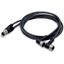 Sensor/Actuator cable 2xM12 socket angled M12A plug straight thumbnail 5