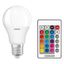 LED Retrofit RGBW lamps with remote control 9.4W 827 Frosted E27 thumbnail 3