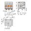 PCB terminal block 16 mm² Pin spacing 10 mm gray thumbnail 3