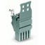 1-conductor female connector Push-in CAGE CLAMP® 4 mm² gray thumbnail 2