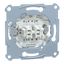 Two-circuit switch insert 1 pole, flush-mounted, 10 AX, AC 250 V, screwl. term. thumbnail 3