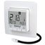 Concealed clock thermostat as floor controller, AC 230V, 1 make contact 16 A, white backlighting thumbnail 2