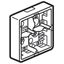 Surface-mounting box Mosaic- 2x5, 2x2x2 modules / lighting env. cont.-depth 46mm thumbnail 1