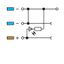 3-conductor sensor supply terminal block LED (green) 2.5 mm² orange thumbnail 4