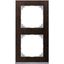 M-Pure Decor 2-gang frame Wenge thumbnail 1