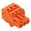 1-conductor female connector CAGE CLAMP® 2.5 mm² orange thumbnail 2