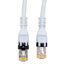 Push Pull Patchcord RJ45 shielded Cat.6a 10GB LS0H grey 2.0m thumbnail 1