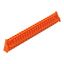 THT female header straight Pin spacing 5.08 mm orange thumbnail 1