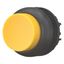 Pushbutton, RMQ-Titan, Extended, momentary, yellow, Blank, Bezel: black thumbnail 2