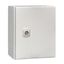 Wall-mounted enclosure 1 door IP65 H=250 W=200 D=155 mm thumbnail 1